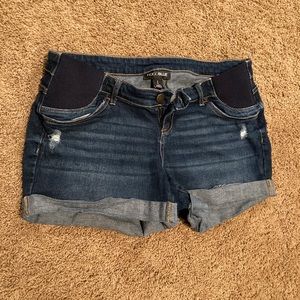 Motherhood Maternity jean shorts